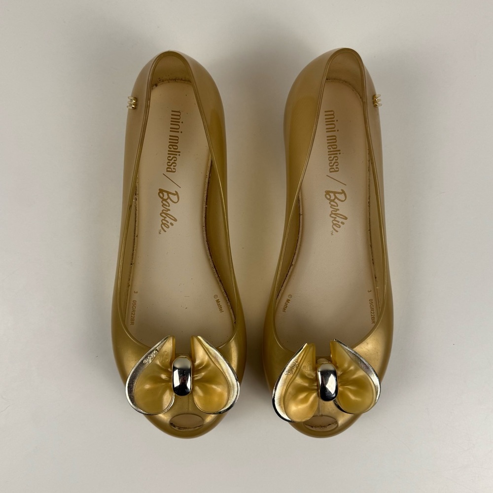 Mini Melissa x Barbie Ultragirl Flat - Picture 3 of 4